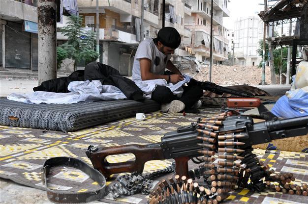 Fighting eases at prison in Syrias Aleppo: activists