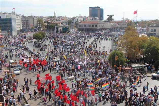 BDP co-chair denounces Syria intervention at Istanbul Peace Day gathering