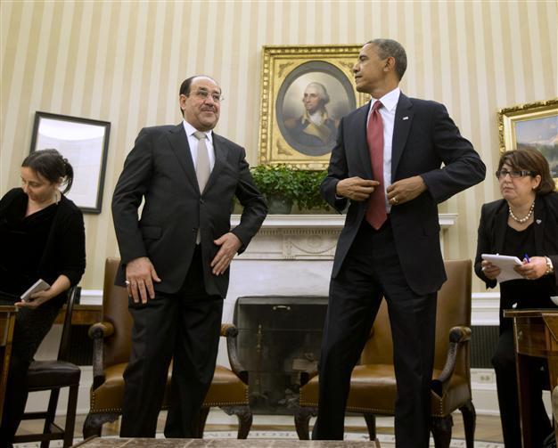 Obama tells al-Maliki that US wants inclusive Iraq