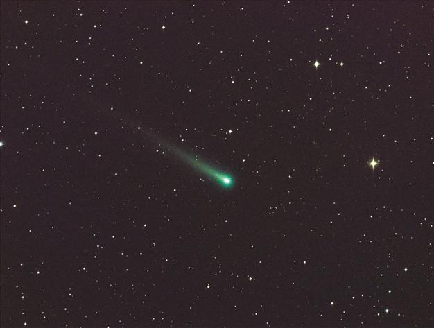 Comet heading for the sun