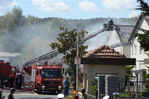 Fire breaks out at Istanbul’s Sarıyer