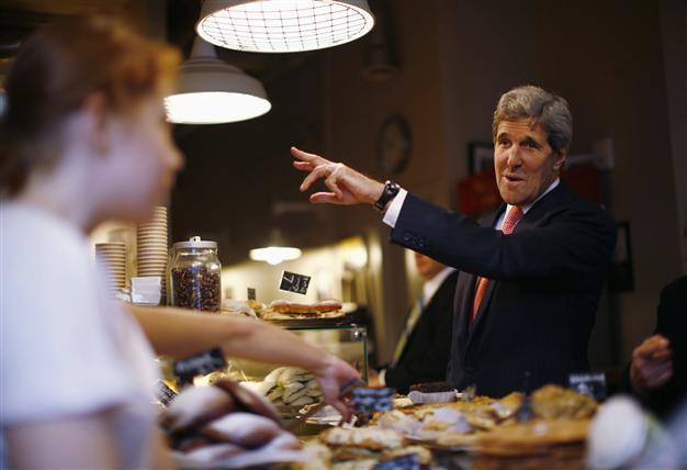 Dont let spying row taint trade talks, Kerry urges EU