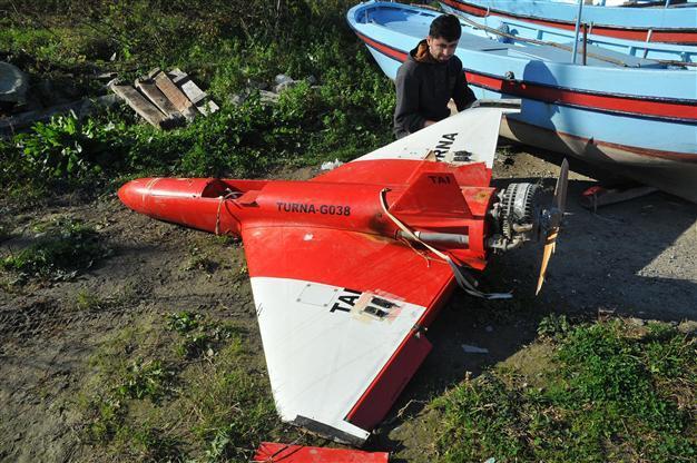 Trawlers capture drone off Turkey’s Black Sea shore