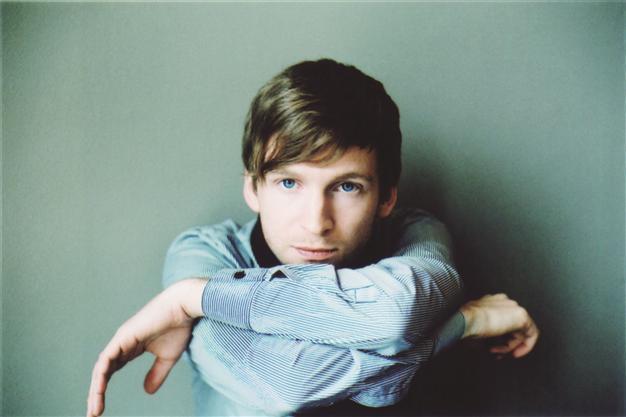 Olafur Arnalds on stage at Salon