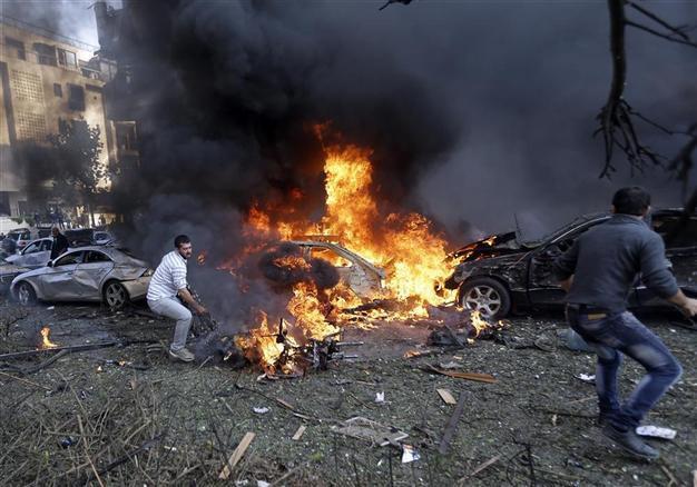 Suicide bombings kill 23 near Iran embassy in Beirut