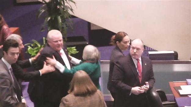 Toronto mayor vows ‘war’ as council strips him of powers