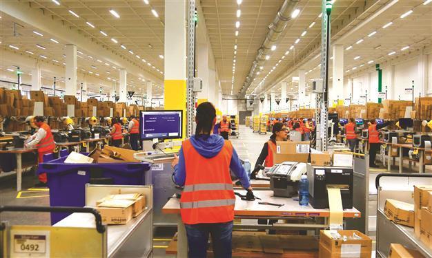 Amazon Germany says more worried about snow than strikes