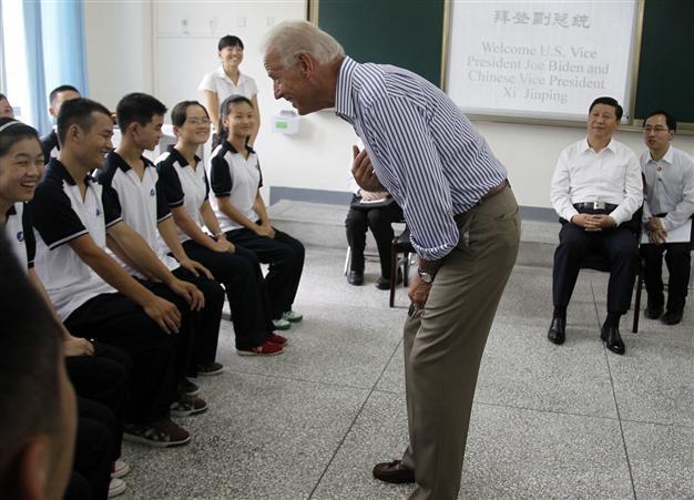 Biden on delicate mission to defuse tensions in East Asia