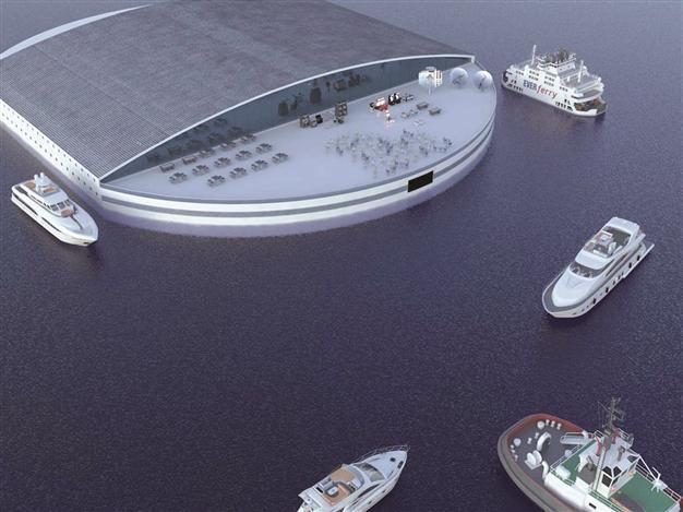 Solution to Istanbul’s parking predicament: Floating car parks