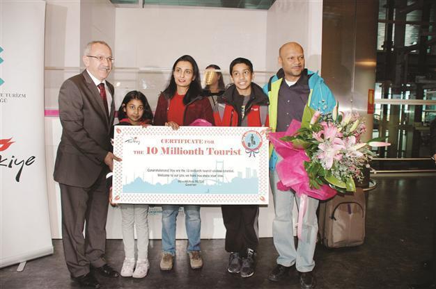 Istanbul tourist number this year hits 10 mln