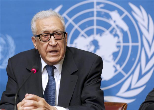 Brahimi in Iraq for Syria talks: Ministry