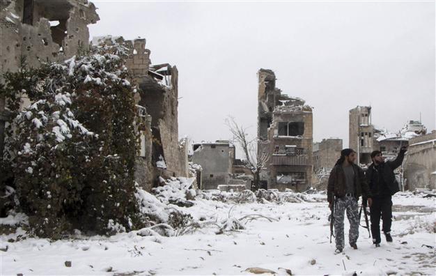 Syria opposition in fuel appeal as two children die of cold