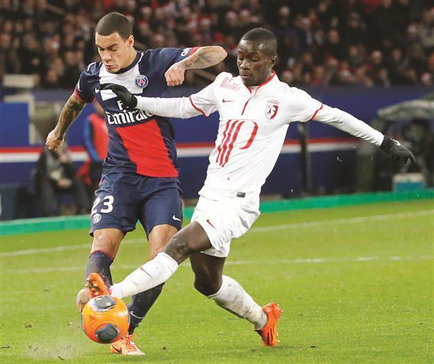Lille battles leader PSG to capital draw