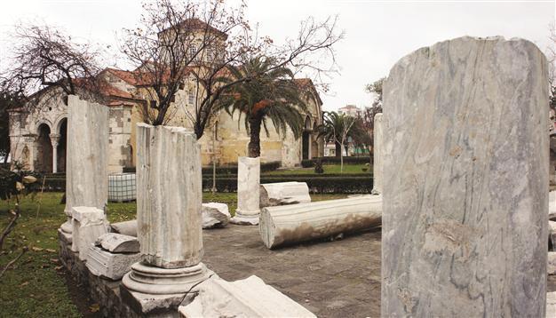 Artifacts of Hagia Sophia on display Trabzon Museum