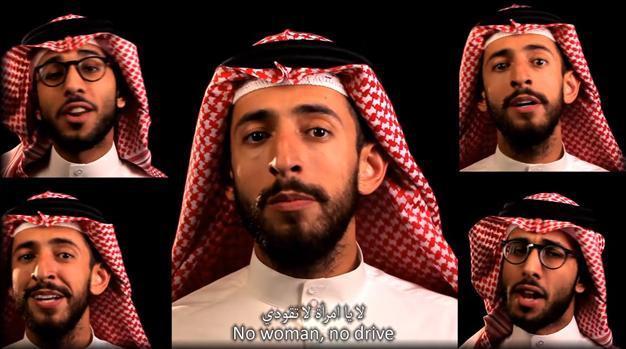Saudi no woman, no drive mockery video goes viral