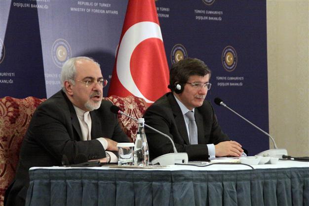 Turkish FM Davutoğlu talks Syria, Iraq and bilateral ties with Iran’s Zarif