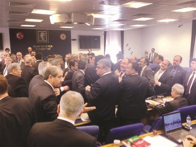 Turkish government move on judiciary stirs fight in Parliament
