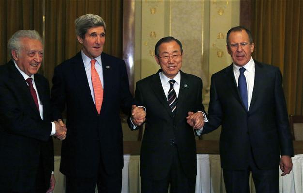Syria peace conference starts with fight on Assad’s fate