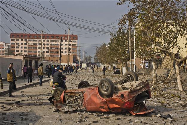 China oil pipeline explosion toll rises to 52