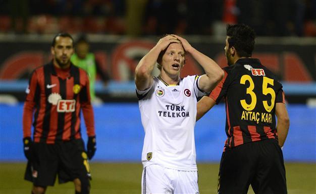Eskişehirspor shocks Fenerbahçe with 2-1 win