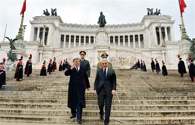 Turkish president praises Rome for preserving history