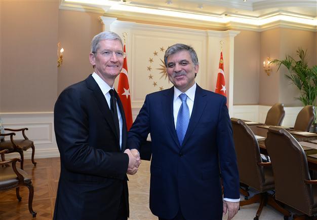 President Gül draws Apple’s attention to investment opportunities in Turkey