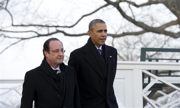 Obama, Hollande tour Jeffersons Monticello estate