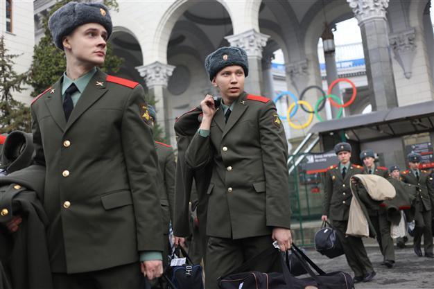 Serve less, more TV: Russian Army boosts Olympic spirit