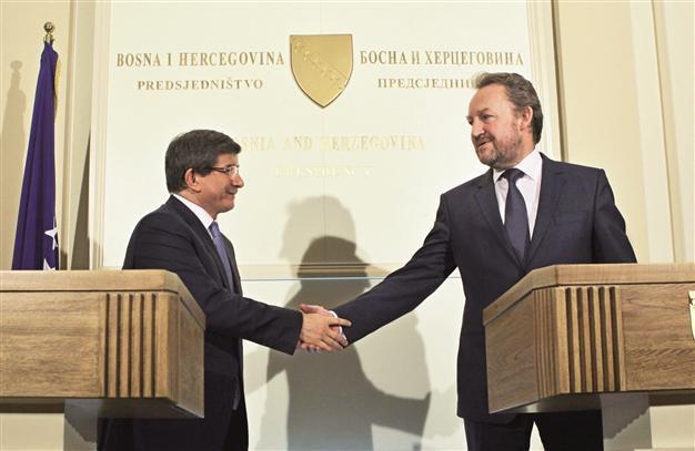 Bosnian tension risk for Europe: Turkish FM Davutoğlu