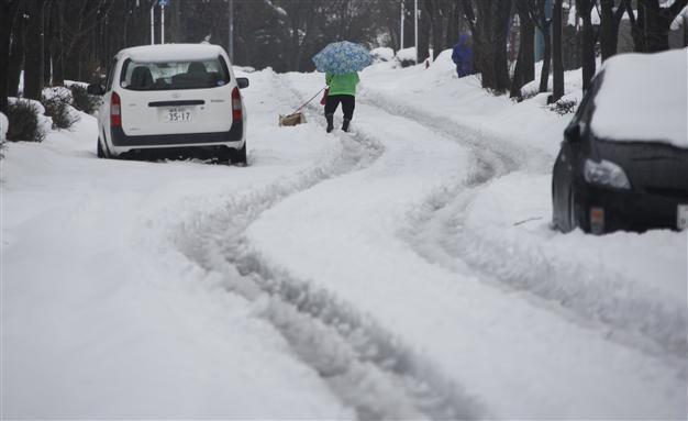 Snowstorm leaves 19 dead, causes transport chaos in Japan