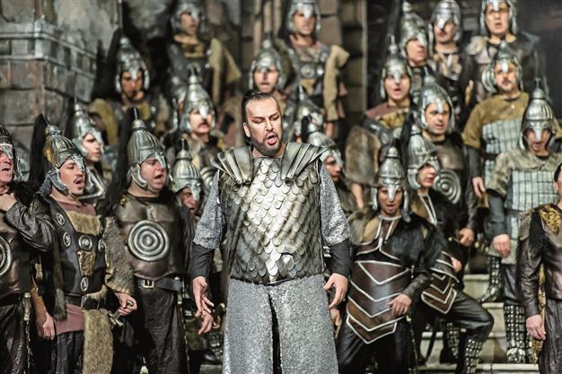 Verdis Attila opera premieres on Ankara stage