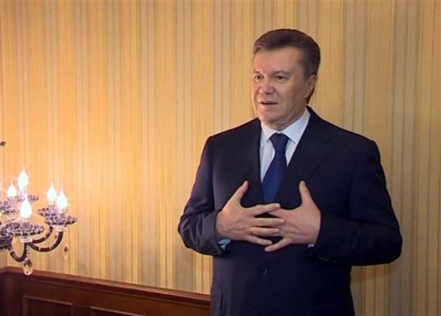 Ukraine issues warrant for ex-leader Yanukovych over mass murder