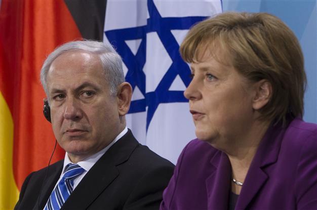Merkel to discuss Iran, peace with Netanyahu