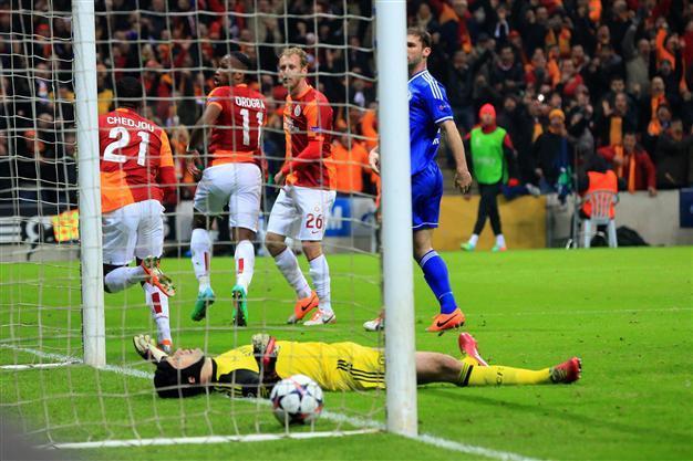 Galatasaray grabs 1-1 draw with Chelsea, keeps quarterfinals hopes alive
