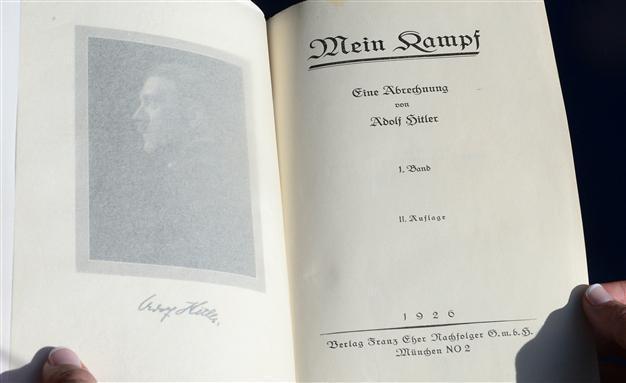 Hitler-signed Mein Kampf copies sell for $65,000