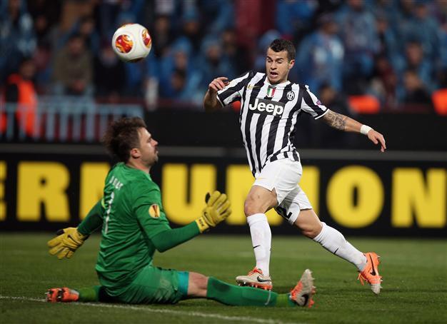 Trabzonspor ousted from Europa League after 2-0 home defeat against Juve