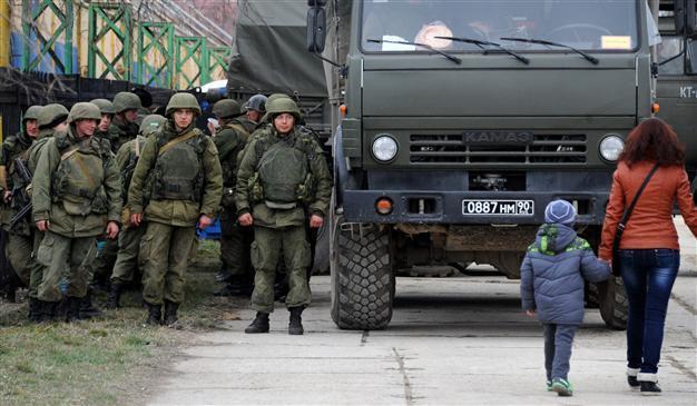 Russia gives Ukrainian forces in Crimea ultimatum to surrender: Interfax
