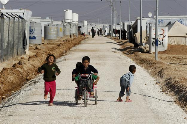 Syrian refugee children die in Jordan fire