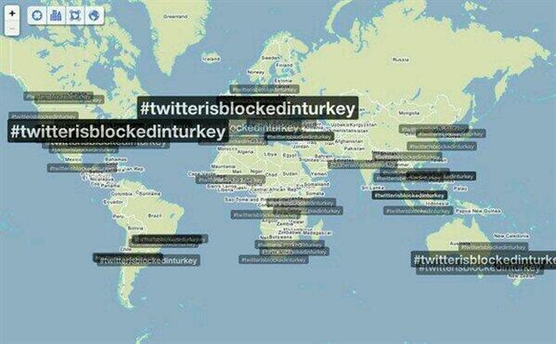 Global outcry over Turkey’s Twitter ban
