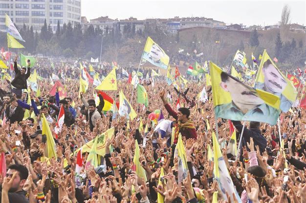 Nevruz celebrated in Istanbul Kazlıçeşme
