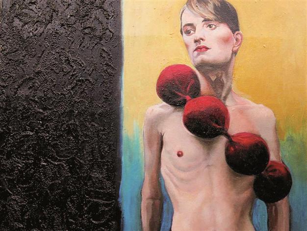 Painter Murat Şahinlers exhibition displays society and loneliness in daily life