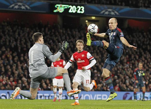 Arsenal hoping for deja vu against titleholder Bayern