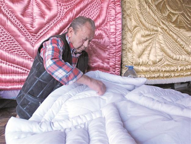The master of the blanket in Beypazarı