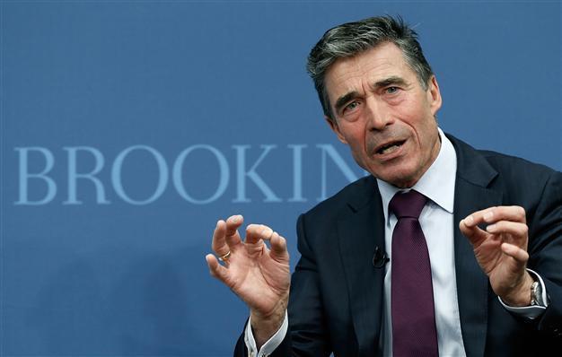 NATO ready to defend friends, Rasmussen says