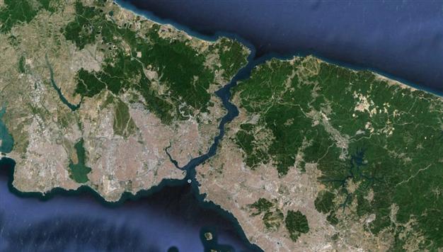 Images show destruction of Istanbul forests with bridge, highway construction