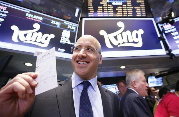 Candy Crush maker King in $500 mn Wall Street debut