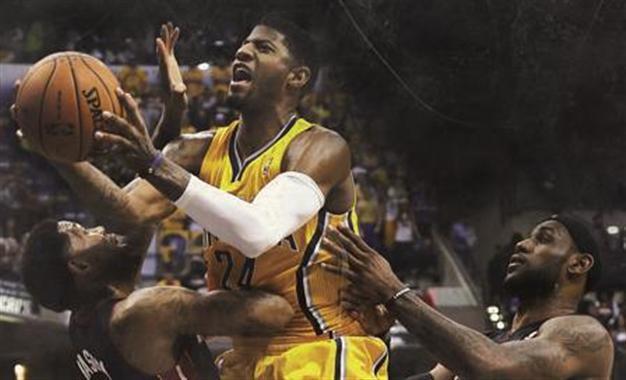 Pacers out muscle Heat to clinch division title