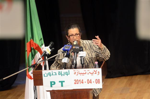 Only woman in Algeria presidential race wont hold back