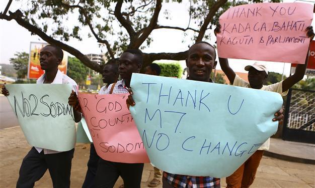 Uganda newspaper names 200 homosexuals after anti-gay law signed