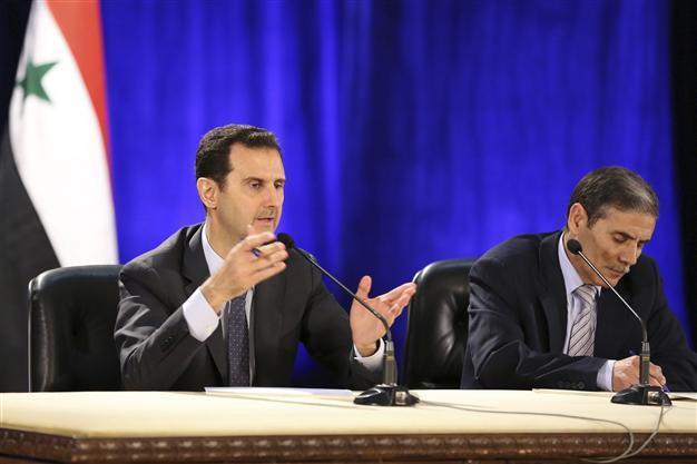 Syrias Assad says war turning in regimes favour